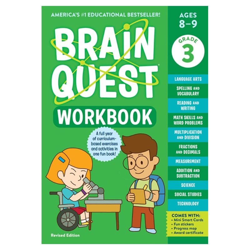 Brain Quest - Workbook: 3rd Grade Revised Edition