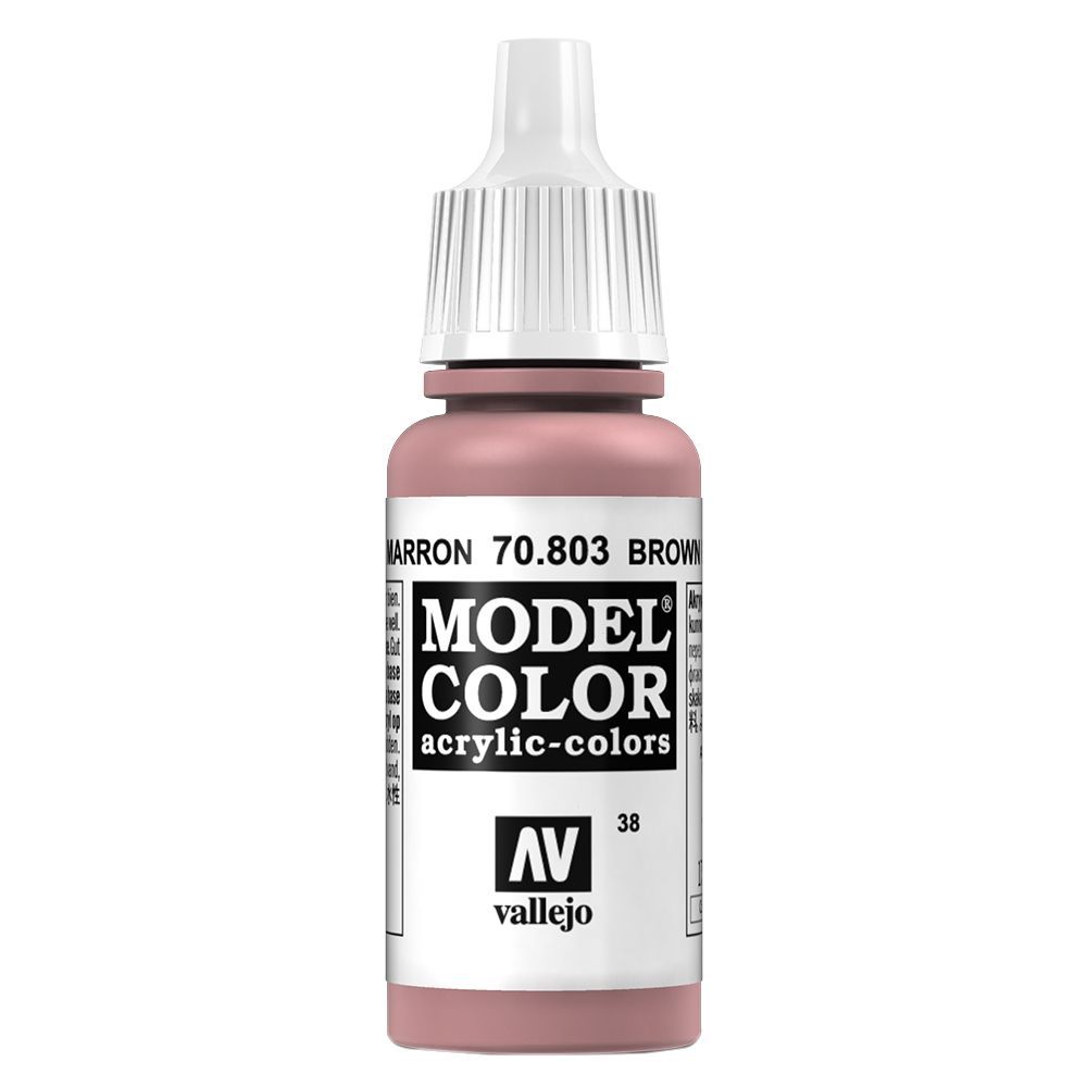 Vallejo - 70.803 Model Color Paint 17ml - Brown Rose