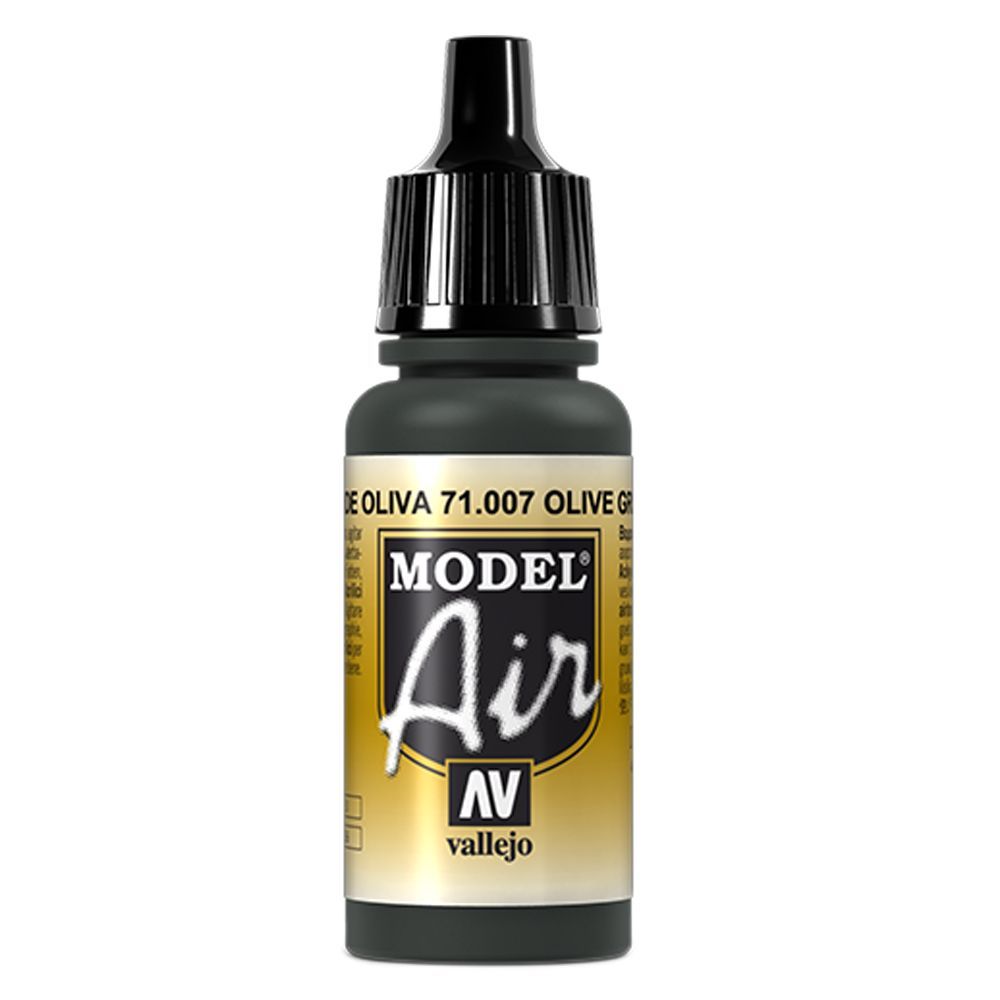 Vallejo - 71.007 Model Air Acrylic Paint 17ml - Olive Green