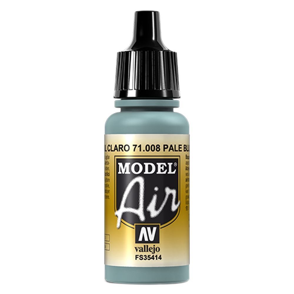 Vallejo - 71.008 Model Air Acrylic Paint 17ml - Pale Blue
