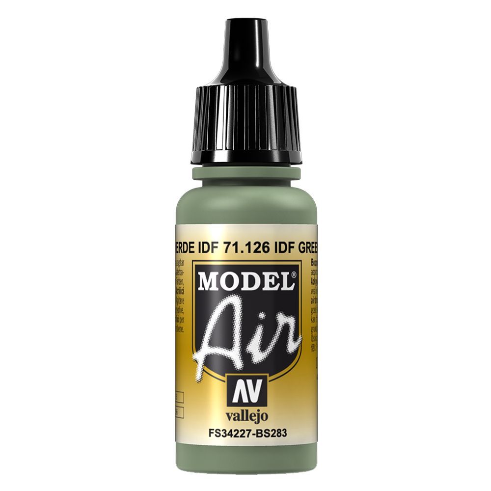 Vallejo - 71.126 Model Air Paint 17ml - IDF & IAF Green