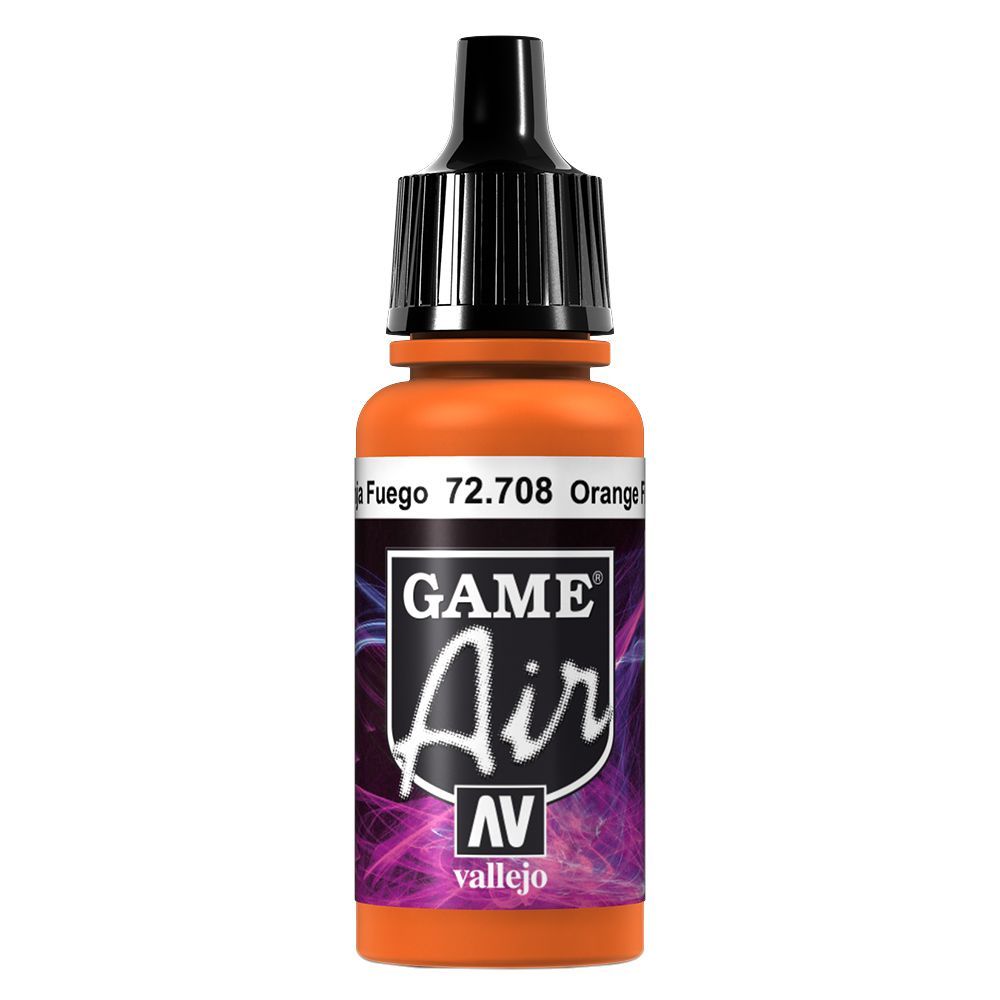 Vallejo - 72.708 Game Air Color Paint 17ml - Orange Fire