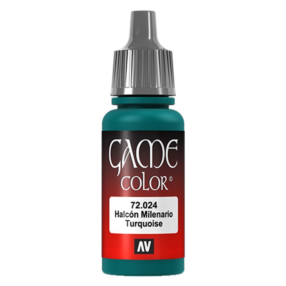 Vallejo - 72.024 Game Color Paint 17ml - Turquoise