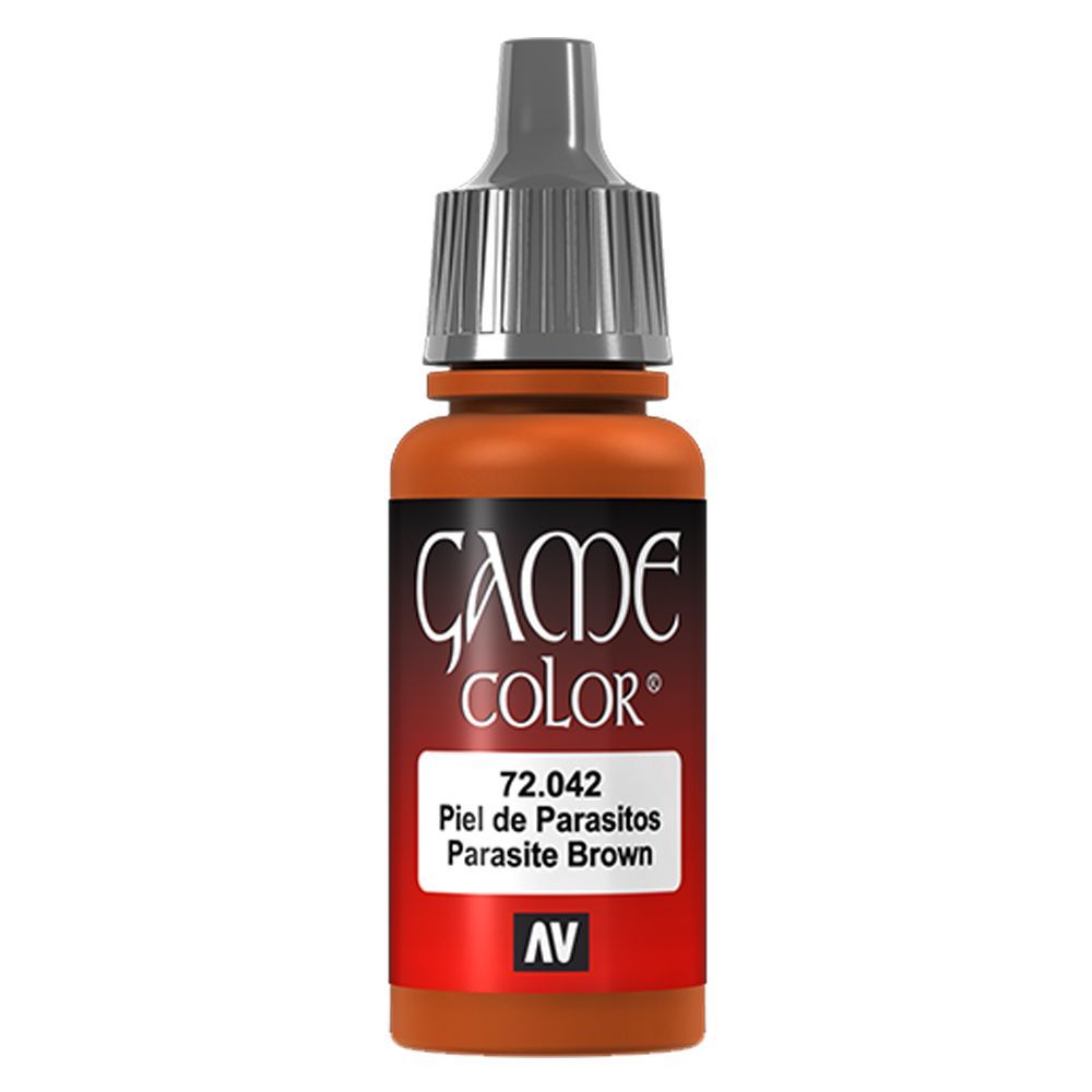 Vallejo - 72.042 Game Color Paint 17ml - Parasite Brown