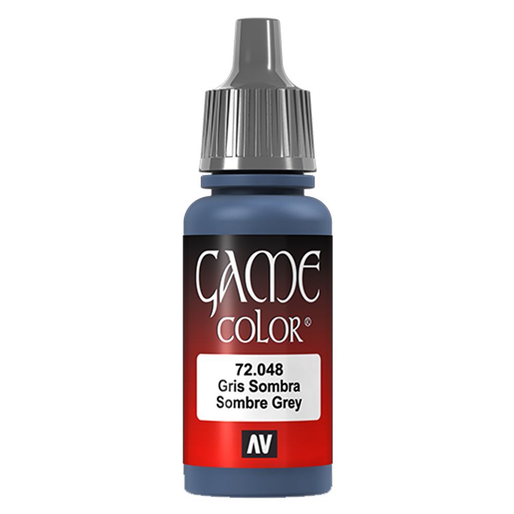 Vallejo - 72.048 Game Color Paint 17ml - Sombre Grey