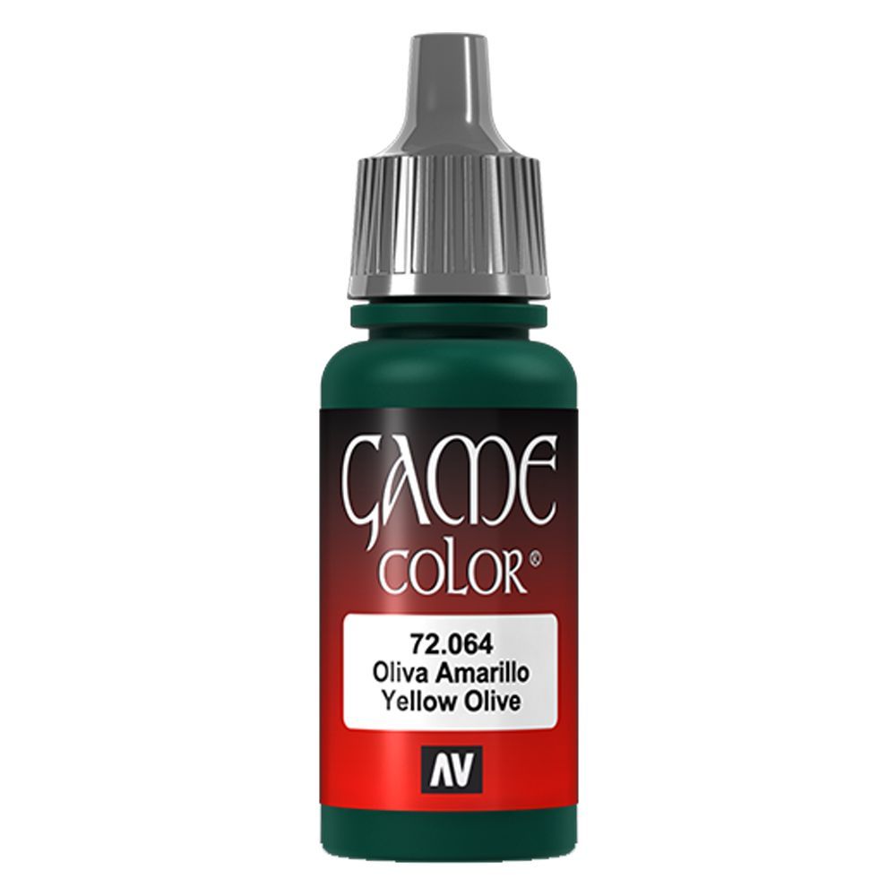 Vallejo - 72.064 Game Color Paint 17ml - Yellow Olive