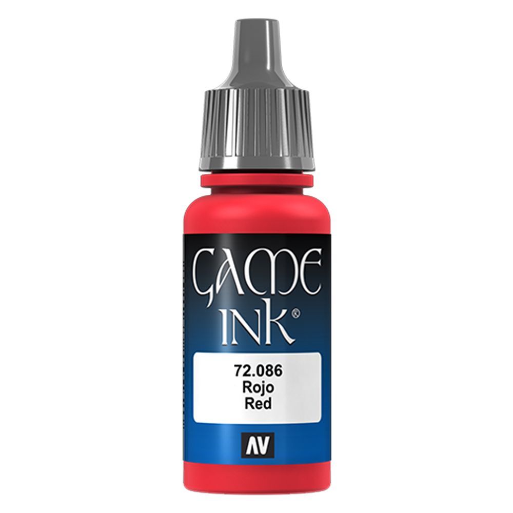 Vallejo - 72.086 Game Color Paint 17ml - Red