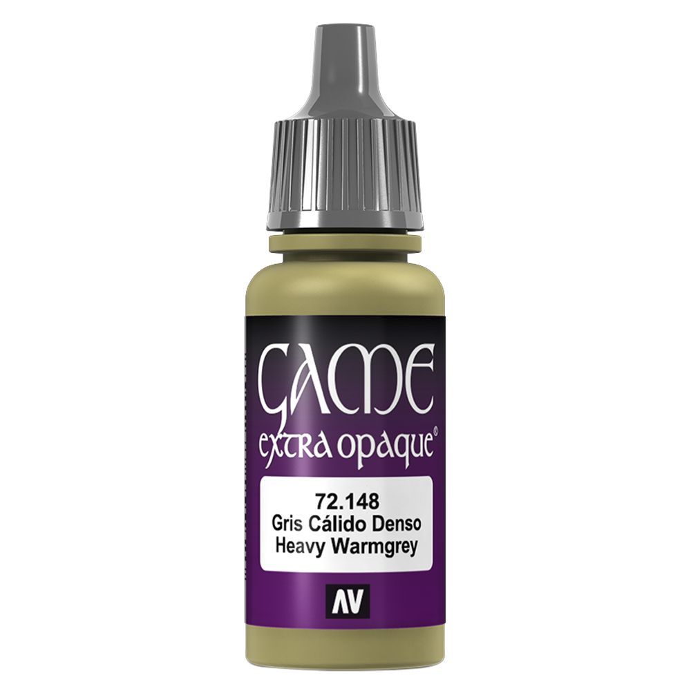 Vallejo Game Extra Opaque Color Paint 17ml - Heavy Wamgrey