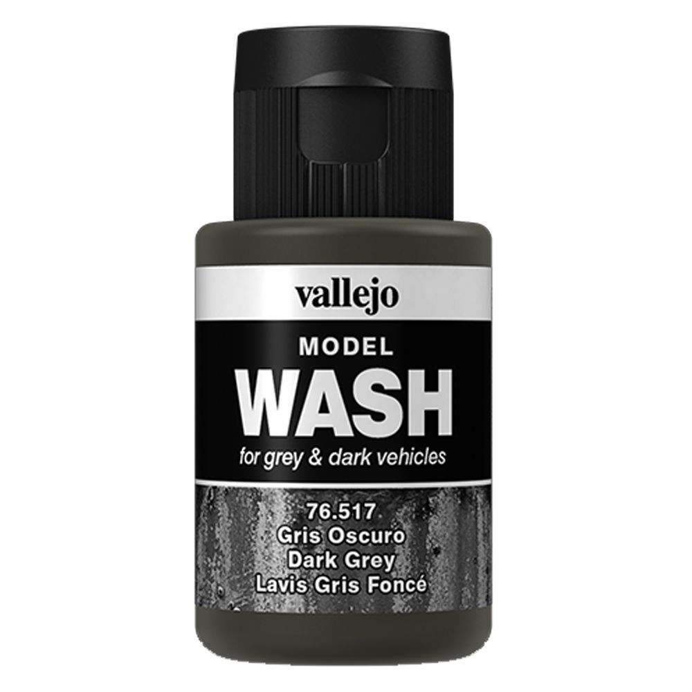 Vallejo - 76.517 Model Wash Paint 35ml - Dark Grey