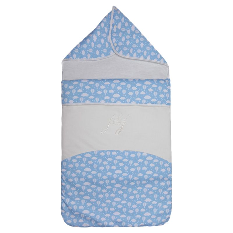 Jules & Juliette - Charlie Balloon Baby Nest - Sky Blue