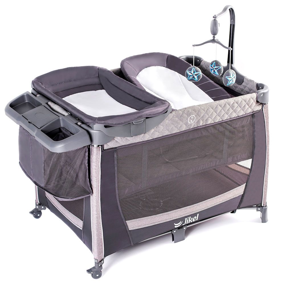 Jikel - Hub Playpen - Charcoal