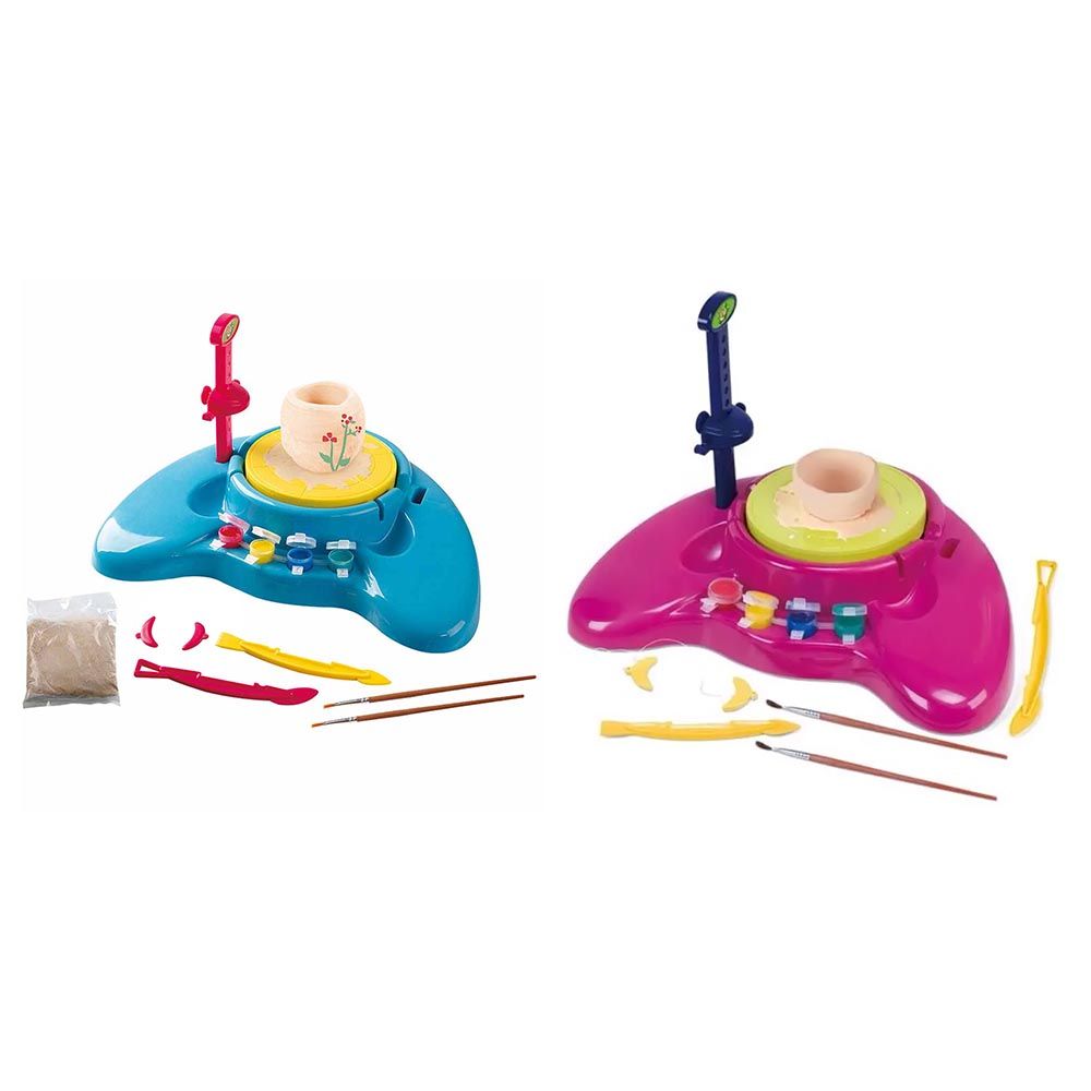 PlayGo - Junior Pottery 9pc-Set - Assorted