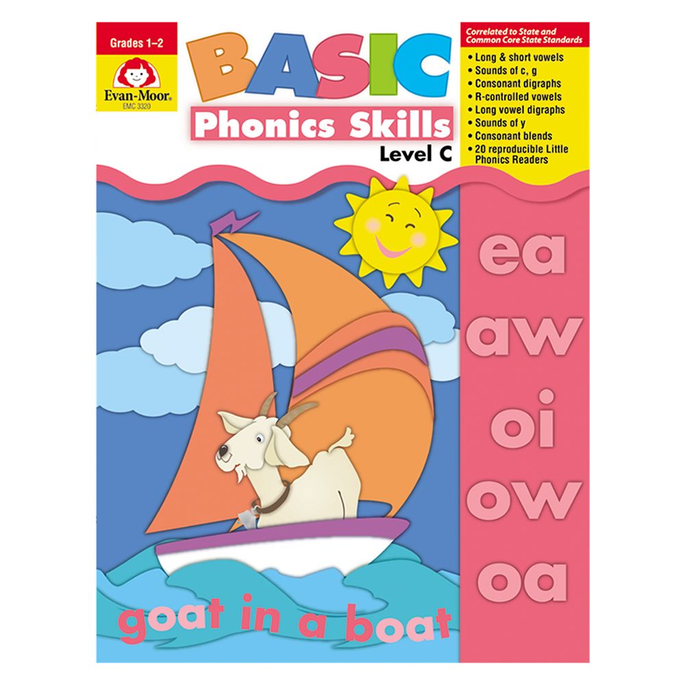 Basic Phonics Skills - Level C - Grades 1-2