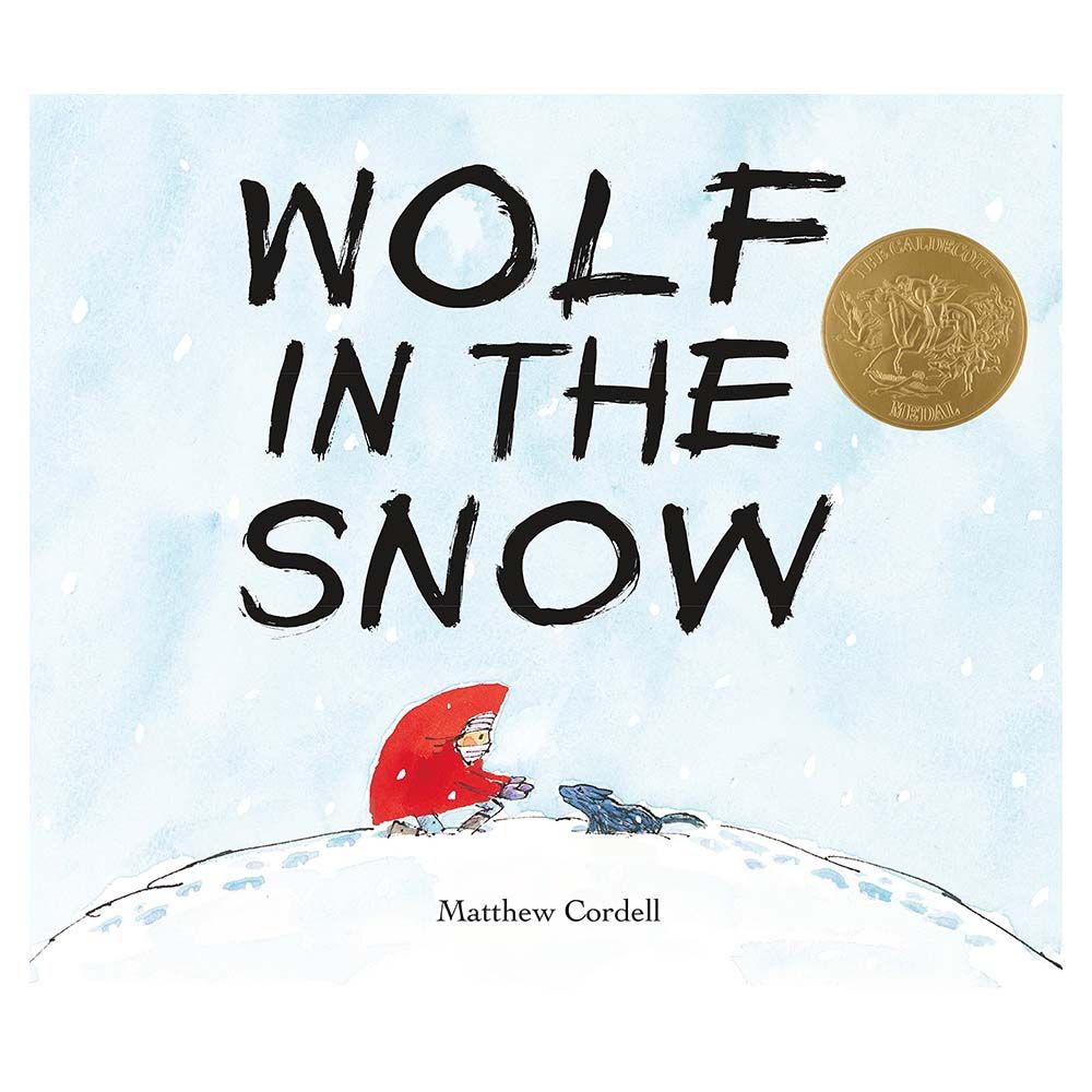 ذئب في الثلج