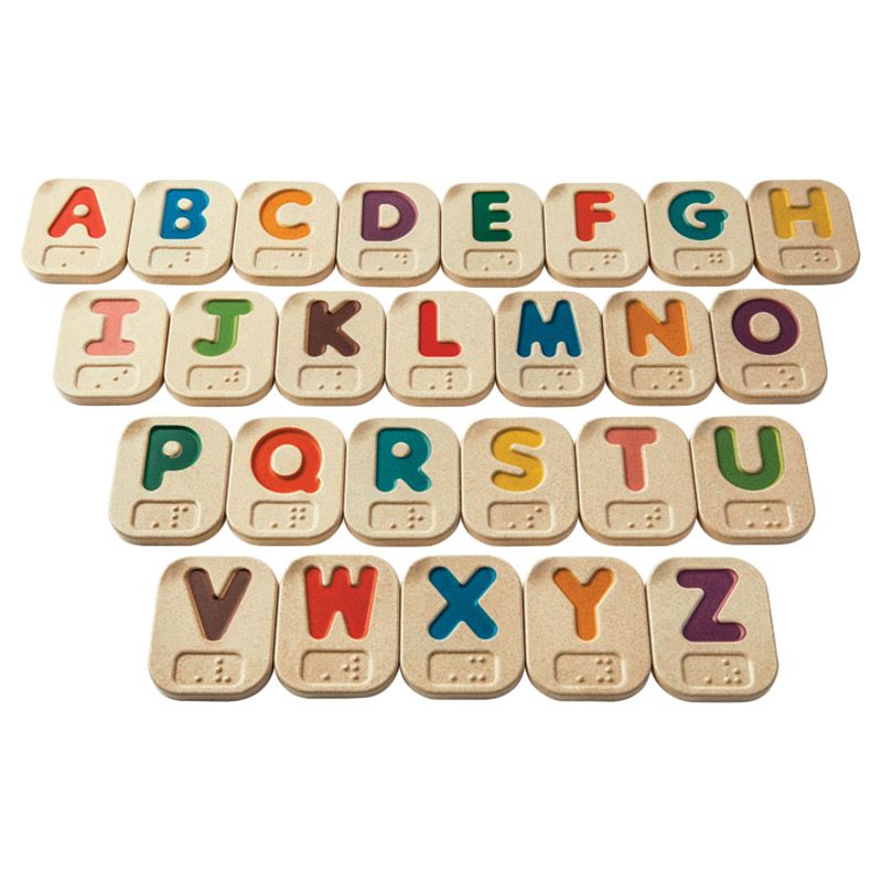 Plan Toys - Braille Alphabet A-Z