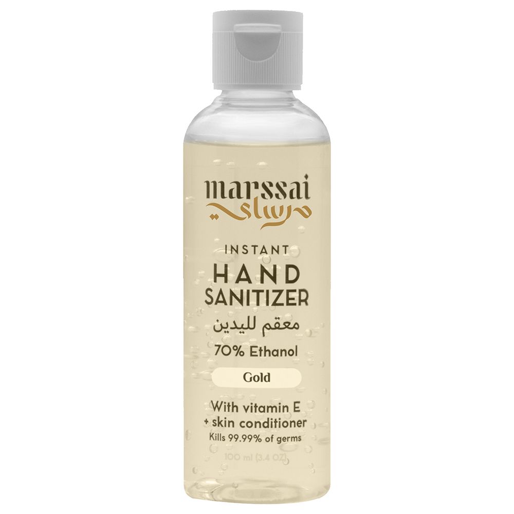 Marssai Instant Hand Sanitizer With Gold 100 ml