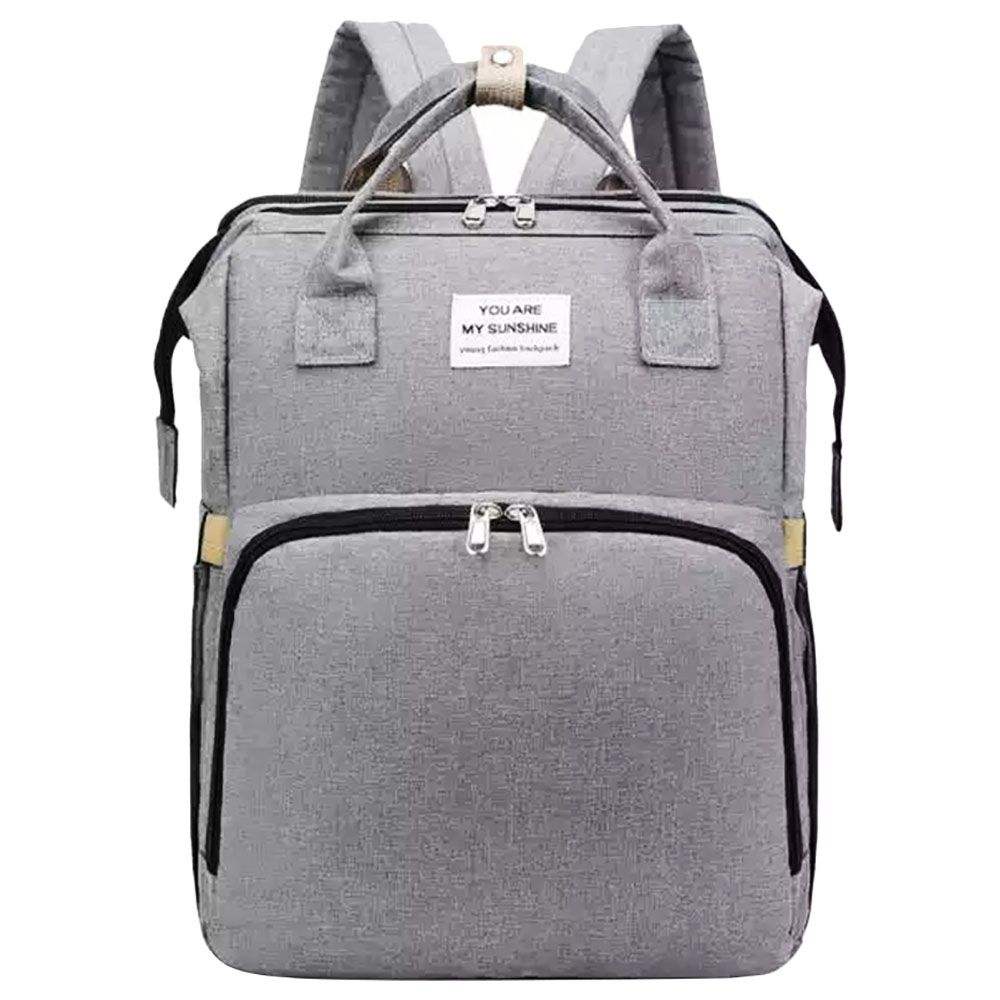 Cherubs - Multipurpose Diaper Bag - Grey