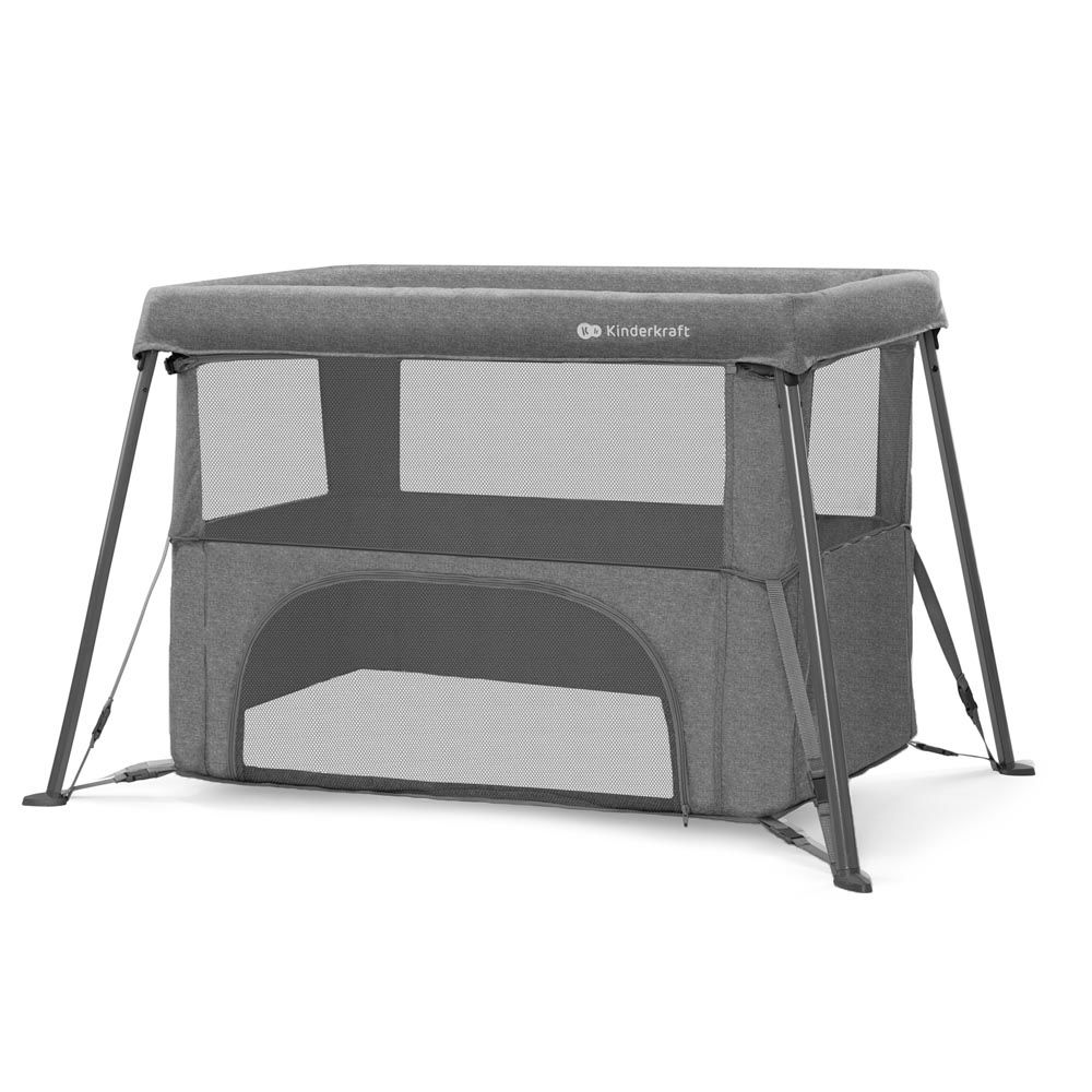 Kinderkraft - Cami 3-In-1 Baby Cot - Grey