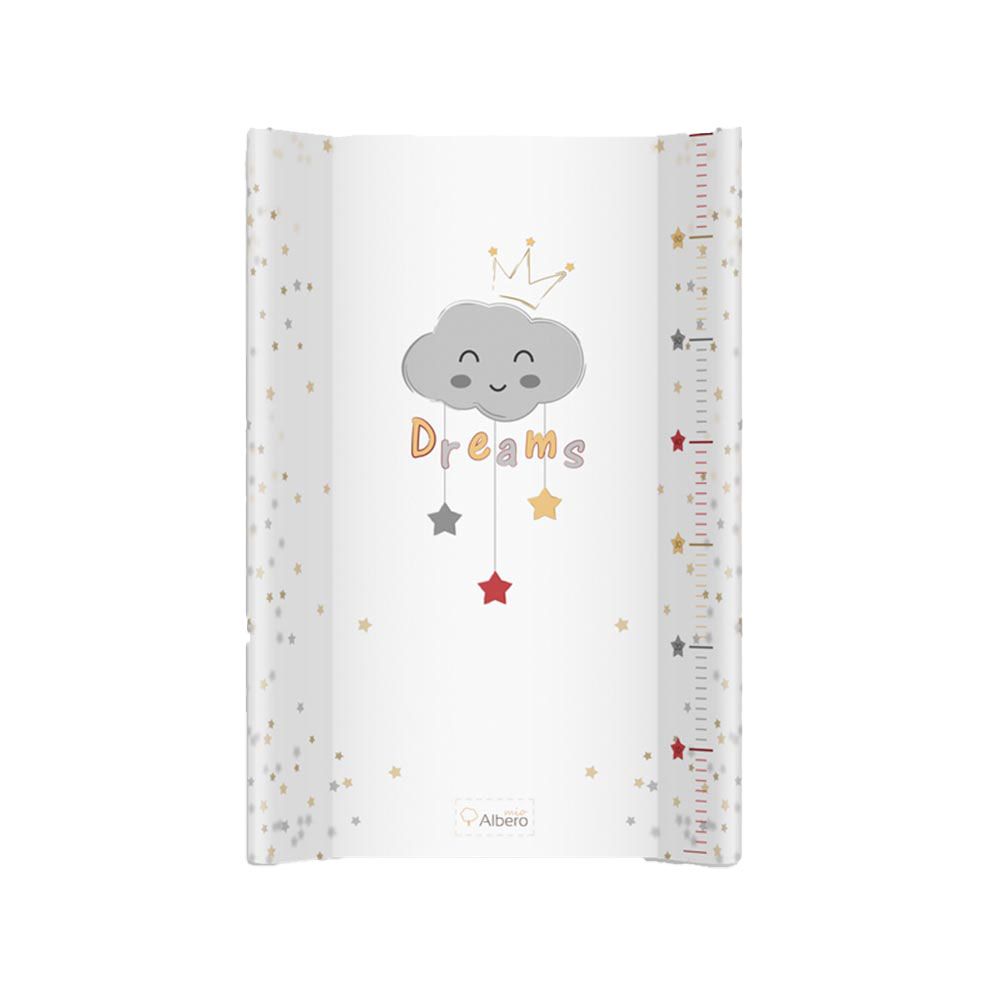 ألبيرو ميو - حصيرة غيار ناعمة - غيمة - أبيض - حصري