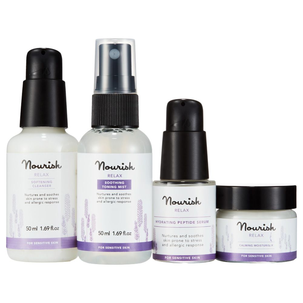 Nourish London - Relax Essentials Kit For Sensitive Skin
