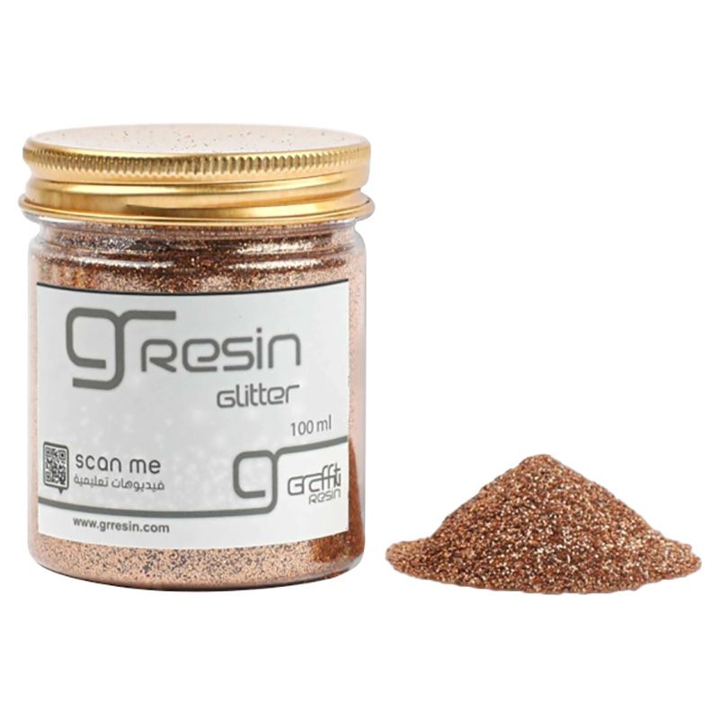 Graffiti Resin - Gold Antique Glitter Dust Powder Nail Art