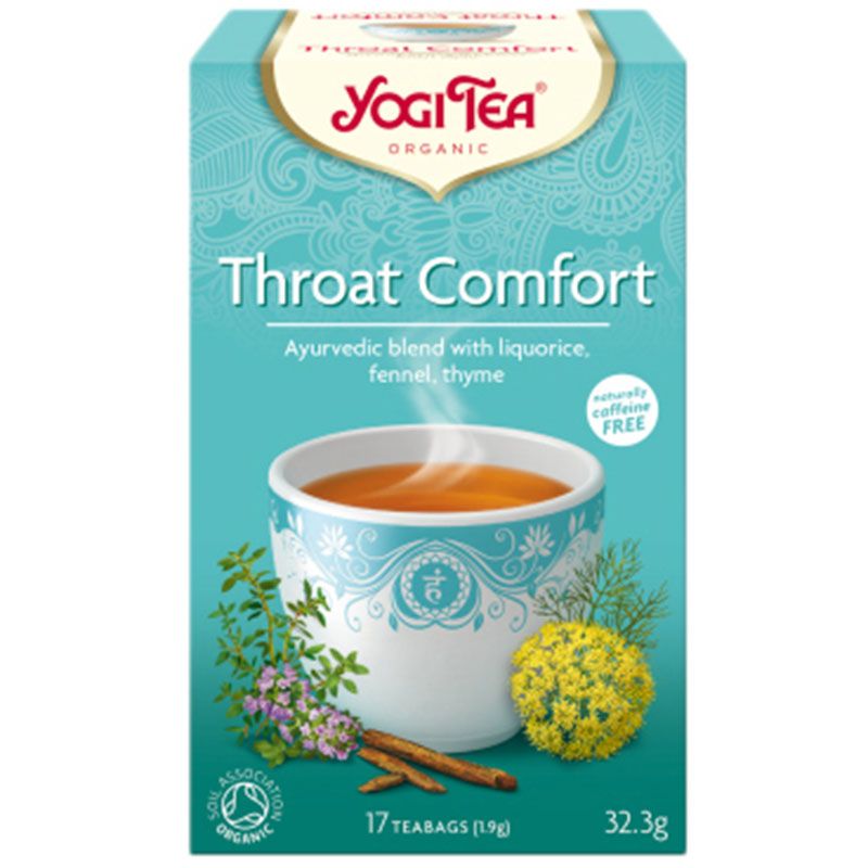 Yogi Throat - Comfort Tea - 17 Teabags