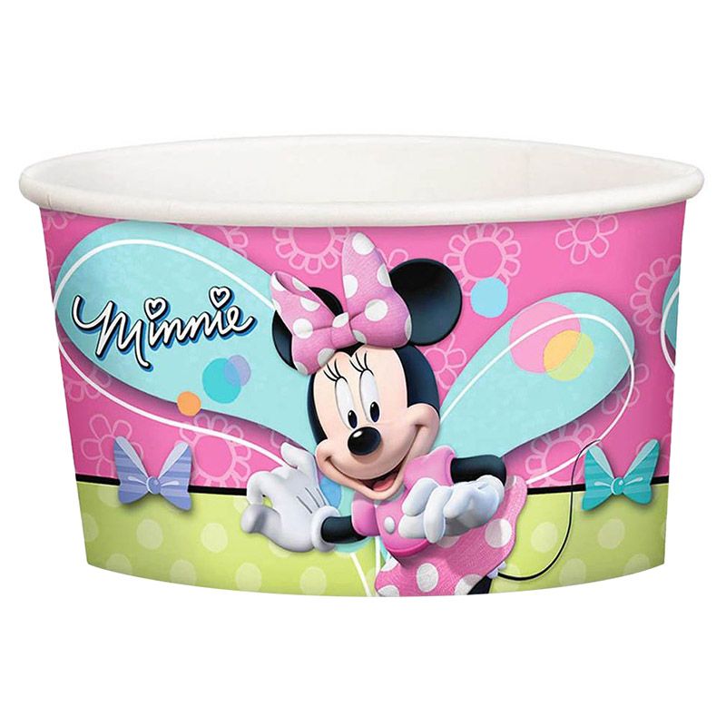 Party Centre - Minnie Mouse Treat Cups 9.5oz, 8pcs