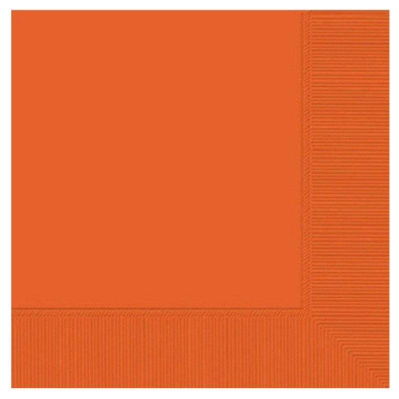 Amscan - Lunch Tissues 20pcs - Orange Peel