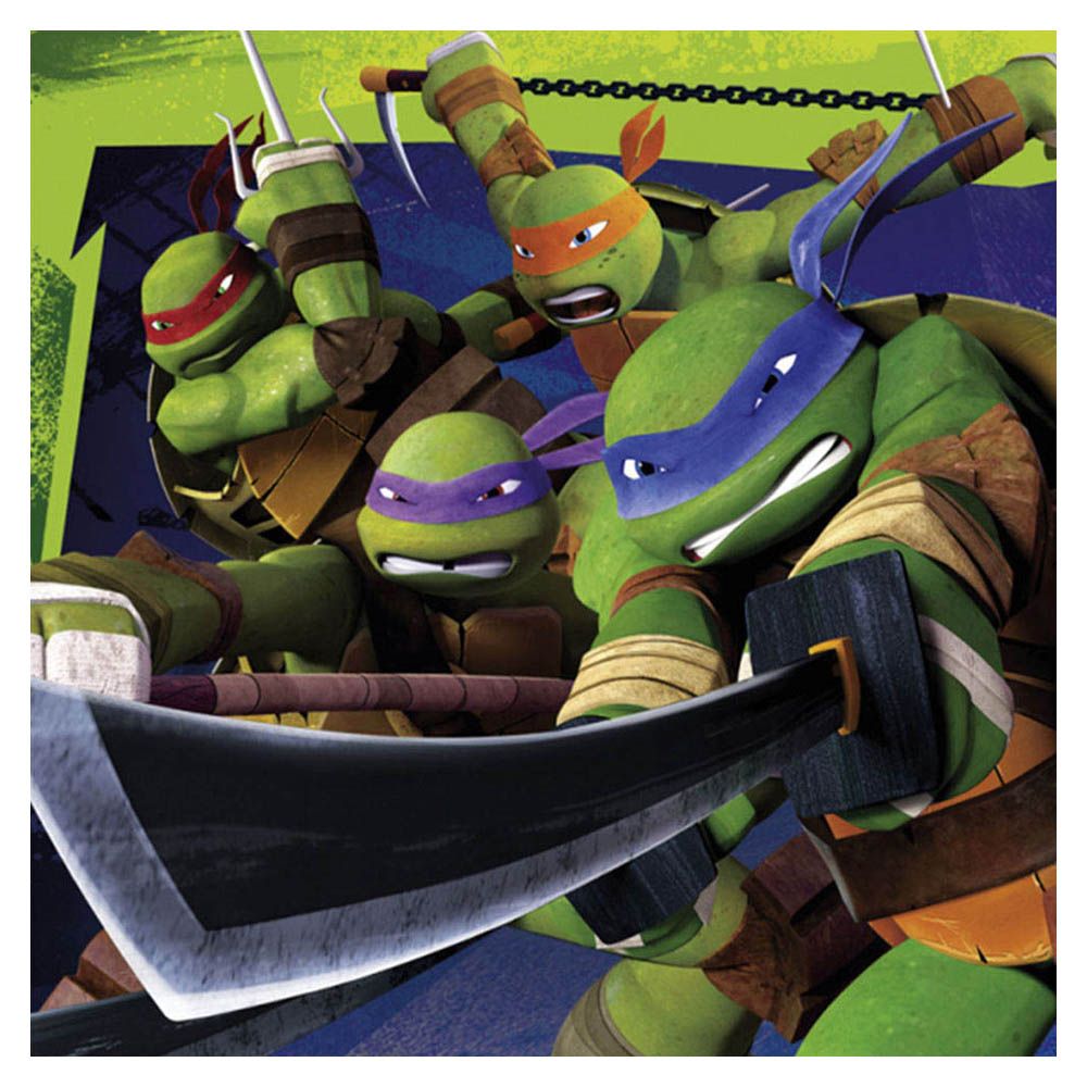 Party Centre - Teenage Mutant Ninja Turtles Tissues (20pcs)
