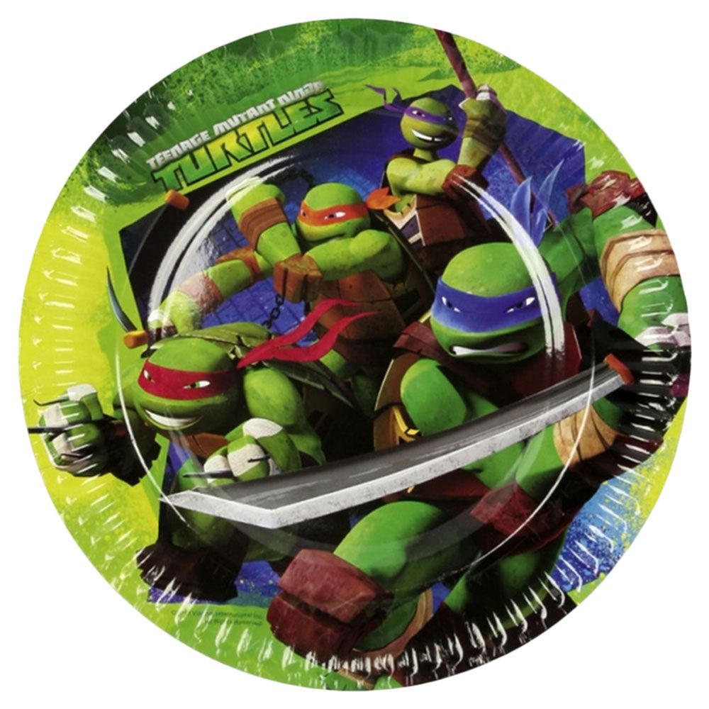 Party Centre - Teenage Mutant Ninja Turtles Dessert Plates (8pcs)