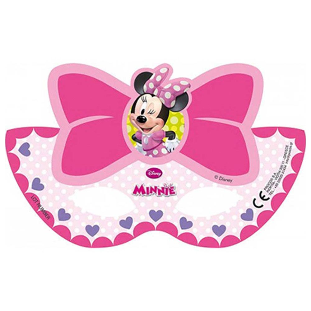 Disney Minnie Happy Helpers Die-Cut Masks 6pcs