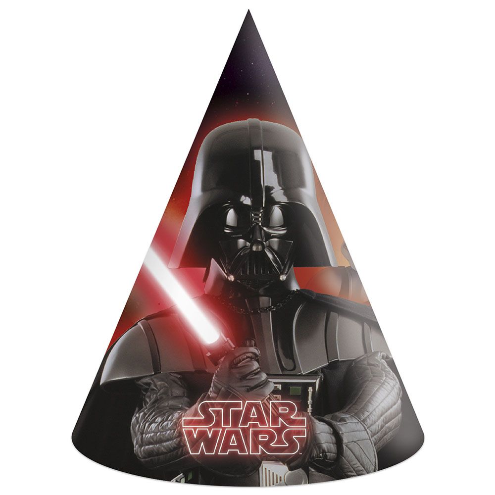 Party Centre - Star Wars Final Battle Hats - 6pcs