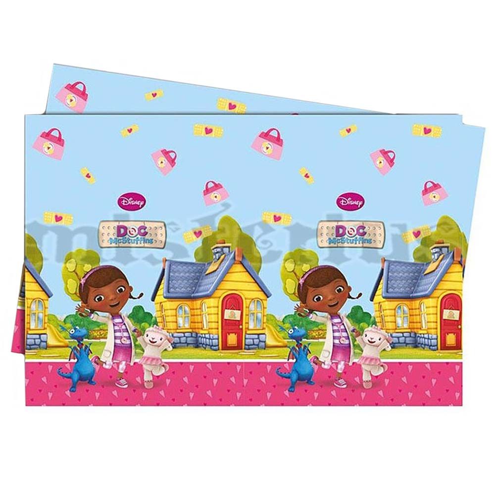 Disney Doc Mcstuffins Plastic Tablecover 120x180cm