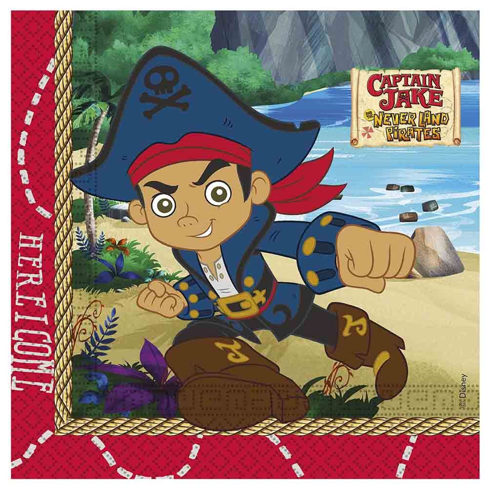 Party Centre - Jake And The Neverland Pirates Tissues 20pcs