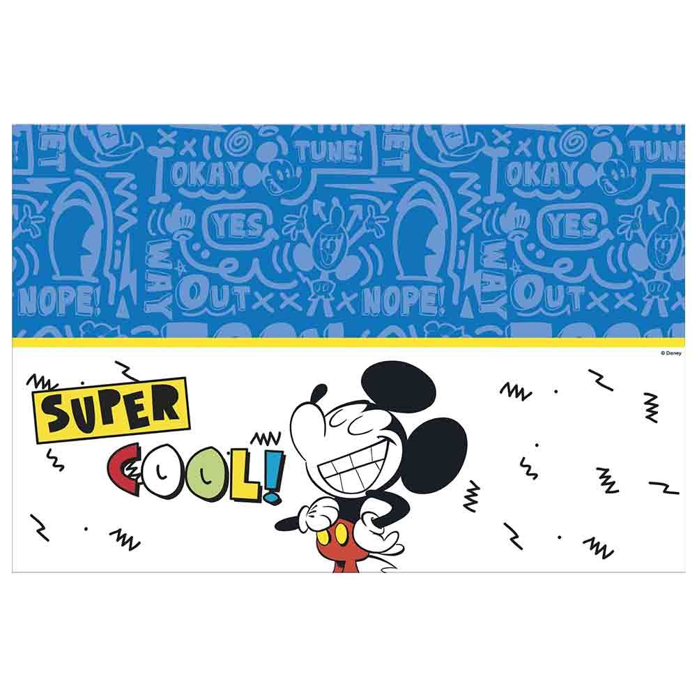 Disney Mickey Super Cool Disney Plastic Table Cover 120 x 180 cm