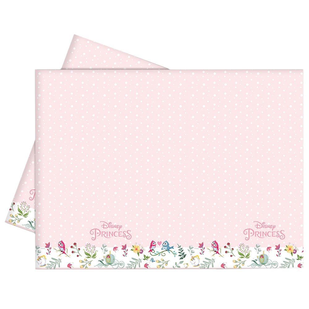 بارتي سنتر - غطاء طاولة بلاستيكي بتصميم أميرة ديزني "تجرأ على الحلم" مقاس 120 × 180 سم