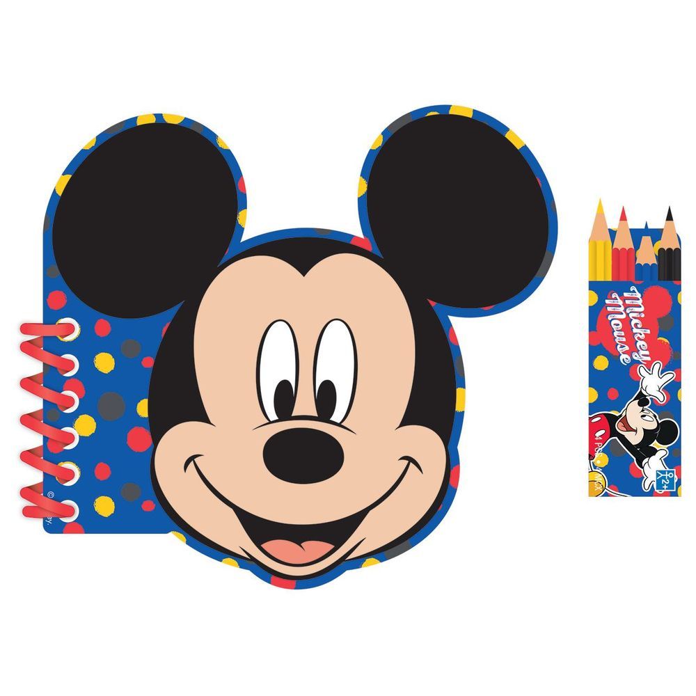 Party Centre - Mickey Mouse Activity Coloring Books 4pcs