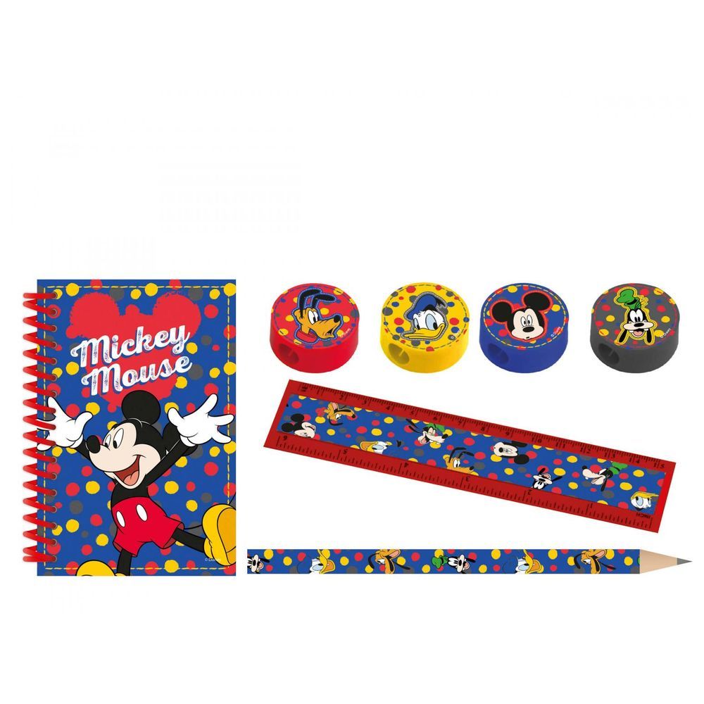 Party Centre - Mickey Mouse Stationery Pack 16pcs