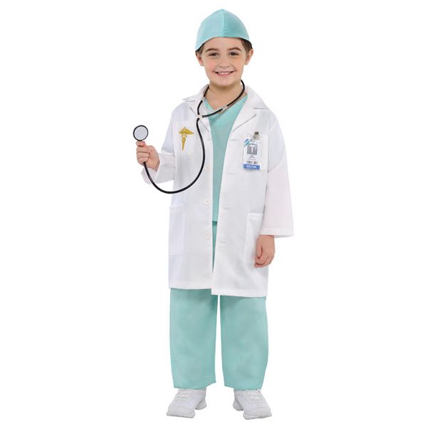 Party Centre - Child Doctor Costume