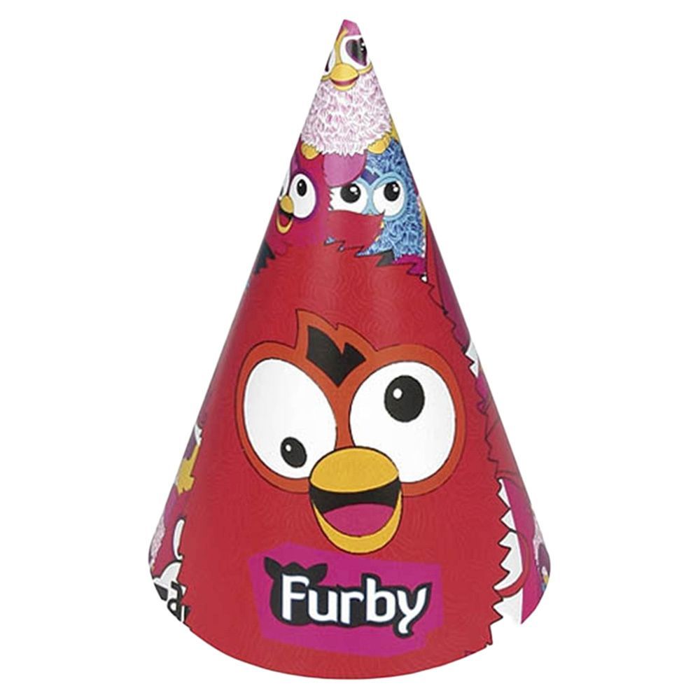 Furby Party Hats - 6pcs