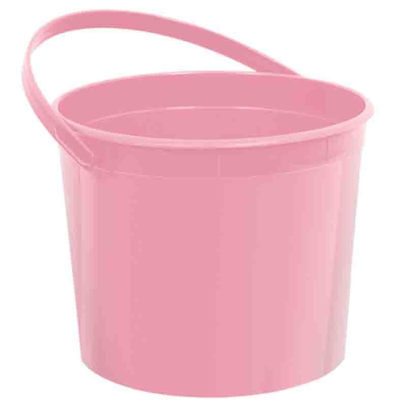 Party Centre - Plastic Bucket - New Pink