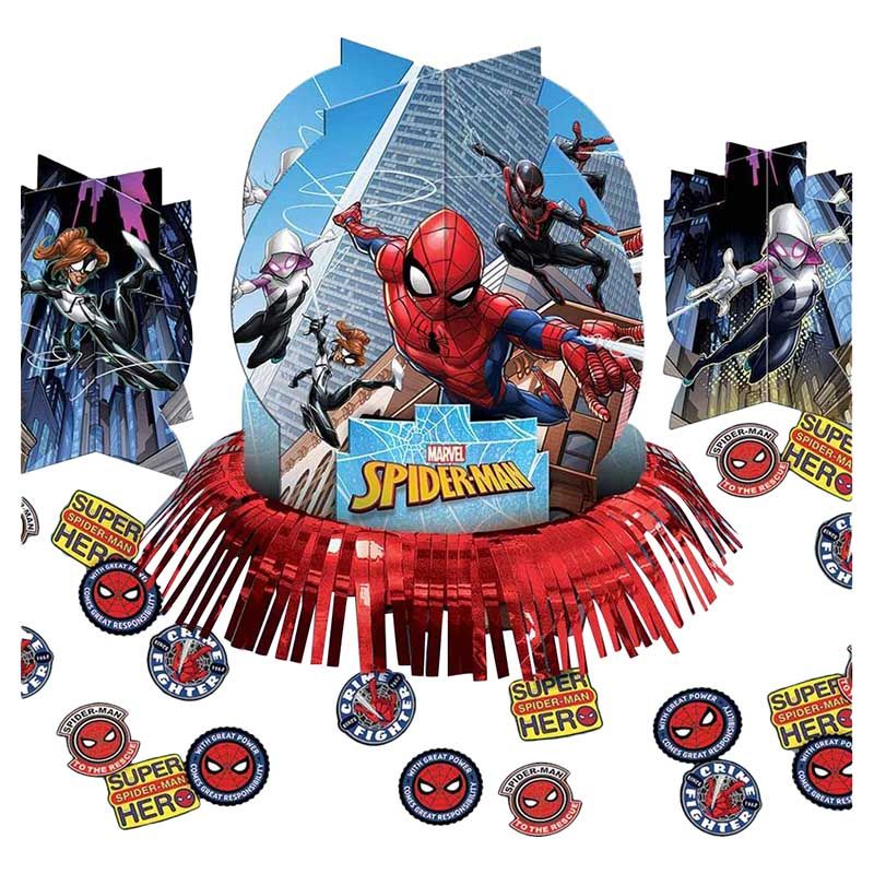 Party Centre - Spider-Man Webbed Table Decorating Kit