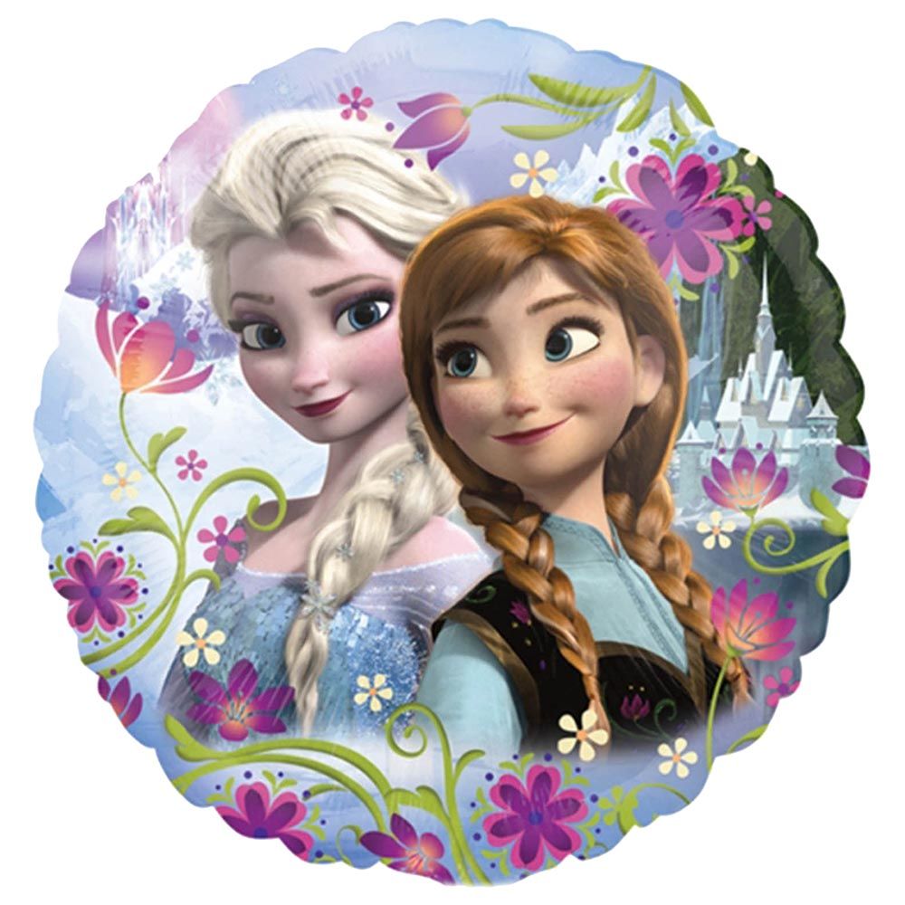 Anagram - 45.72cm Disney Frozen Anna & Elsa Foil Balloon