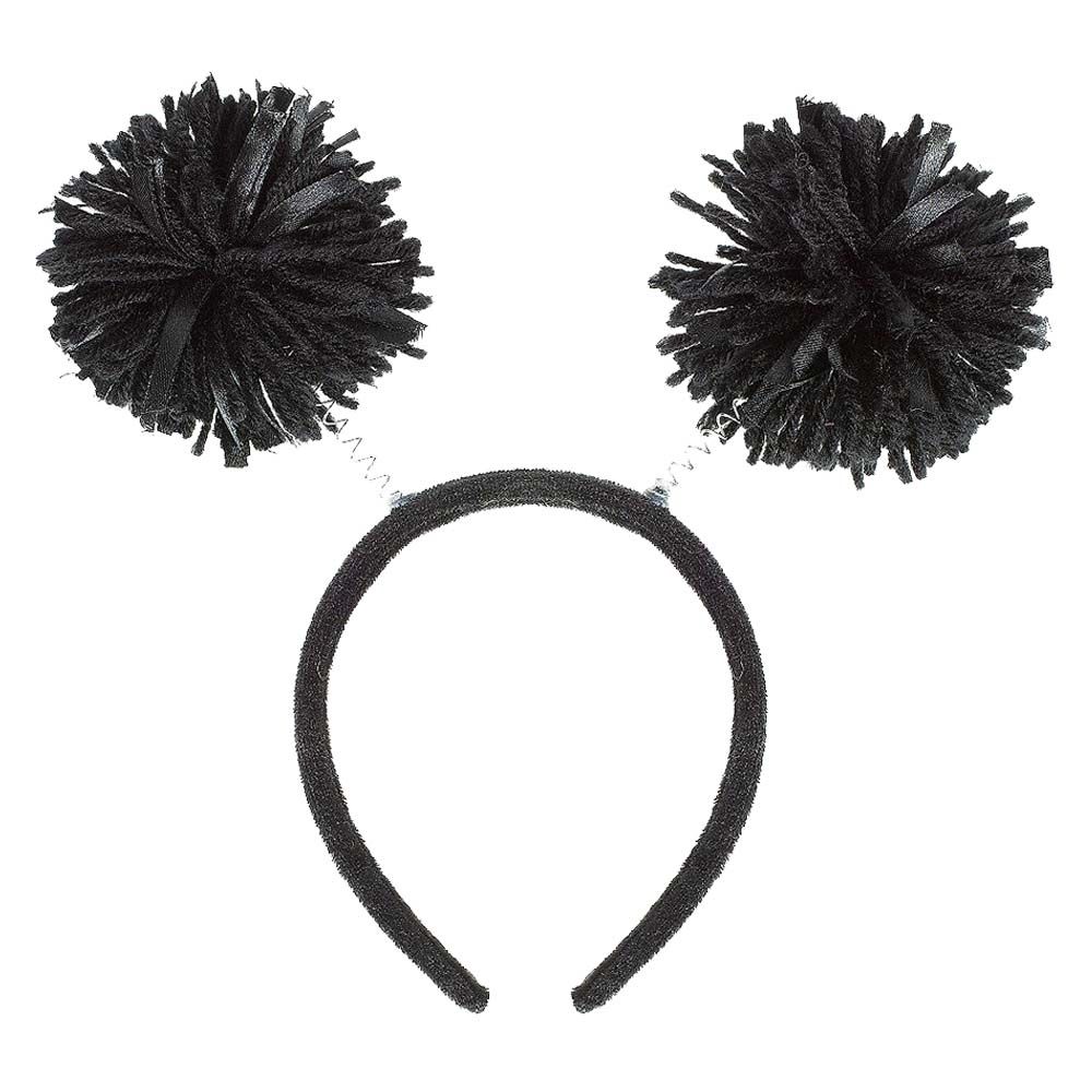 Party Centre - Pom Pom Head Bopper - Black
