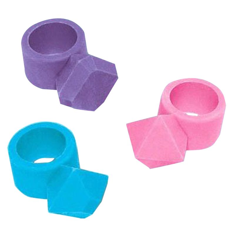 Party Centre - Ring Erasers 1.5in 18pcs
