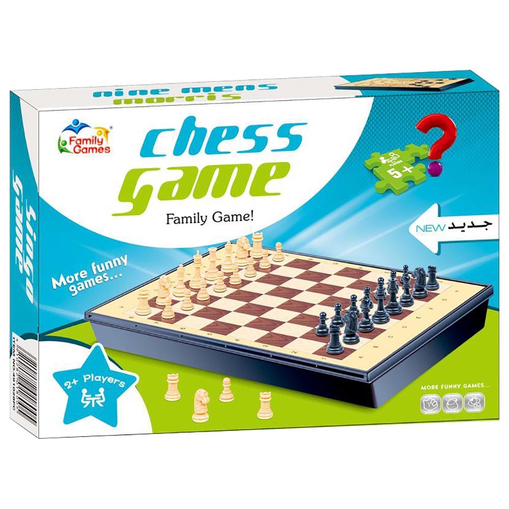 فاميلي سينتر ألعاب لوحية شطرنج