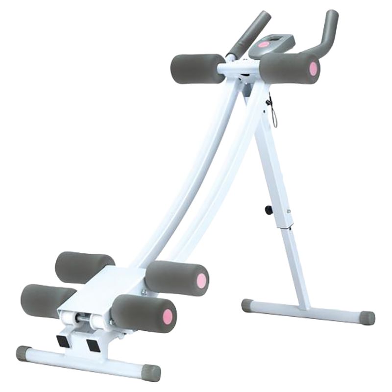 Body Builder - Power Plank And Sit Up Bench- White