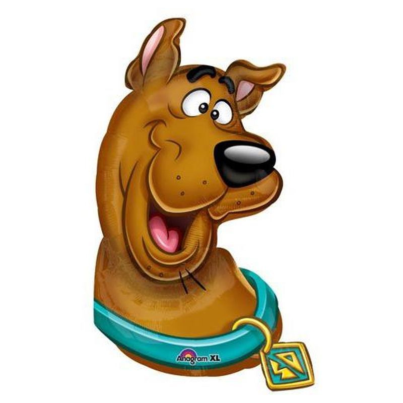 Anagram - Scooby-Doo Head Mini Shape Balloon - Brown