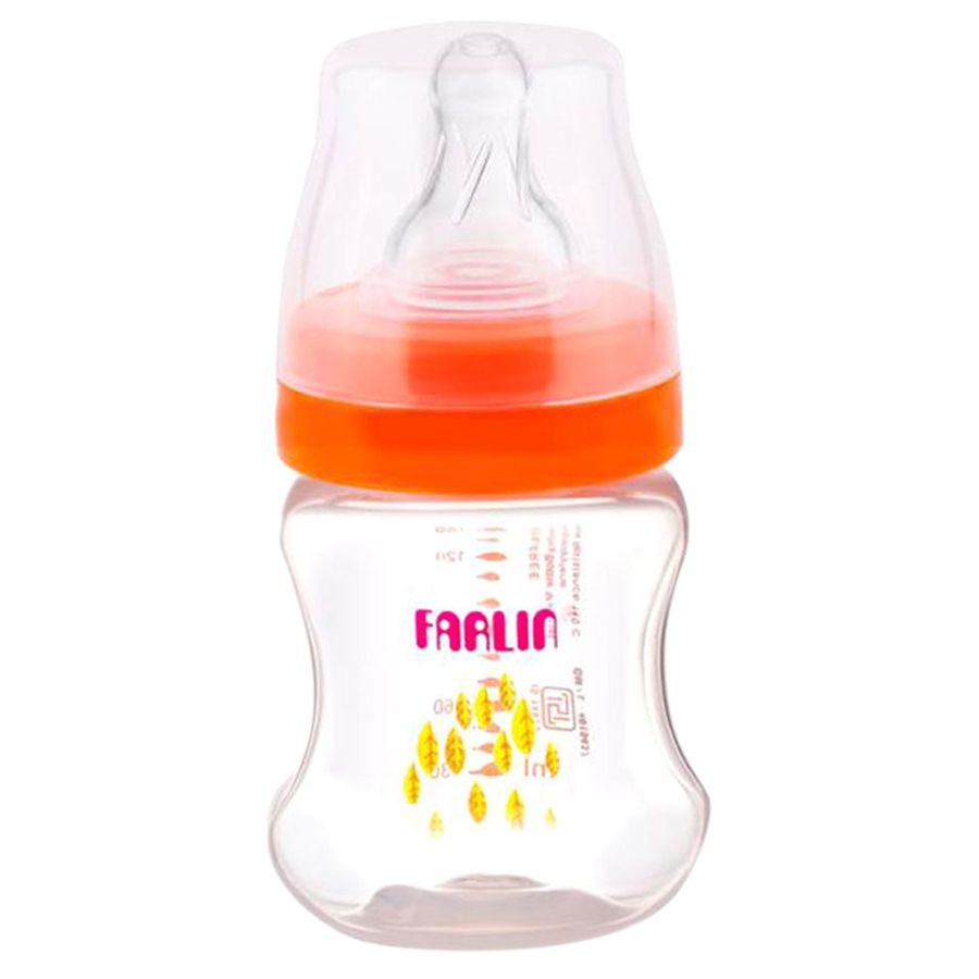 Farlin - PP Wide Neck Feeding Bottle 150ml - Orange