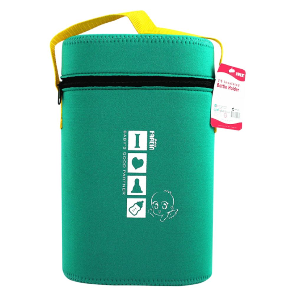 Farlin - Double Bottle Holder - Green